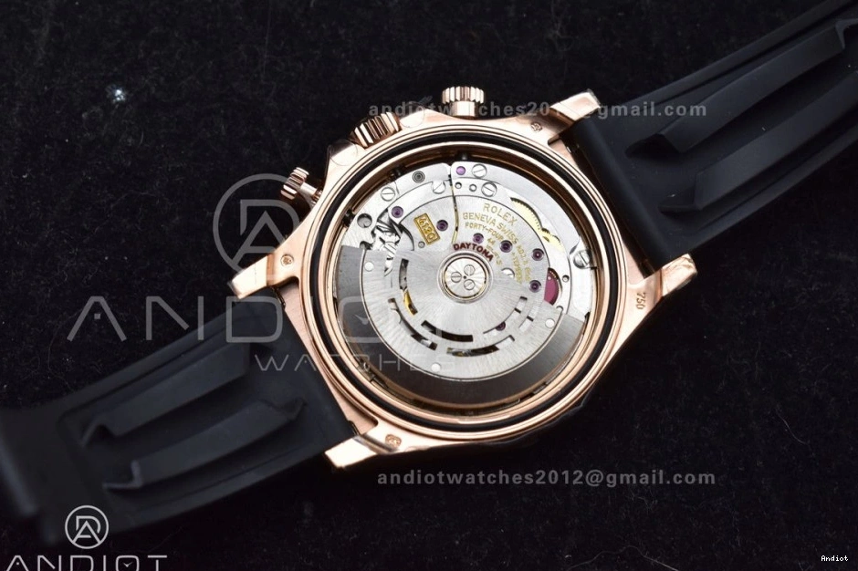 (Gain Strap Daytona ZF Oyster-flex Dial Weight) Chocolate LN on 116515 SH4130 Edition Black Best 1:1 0217